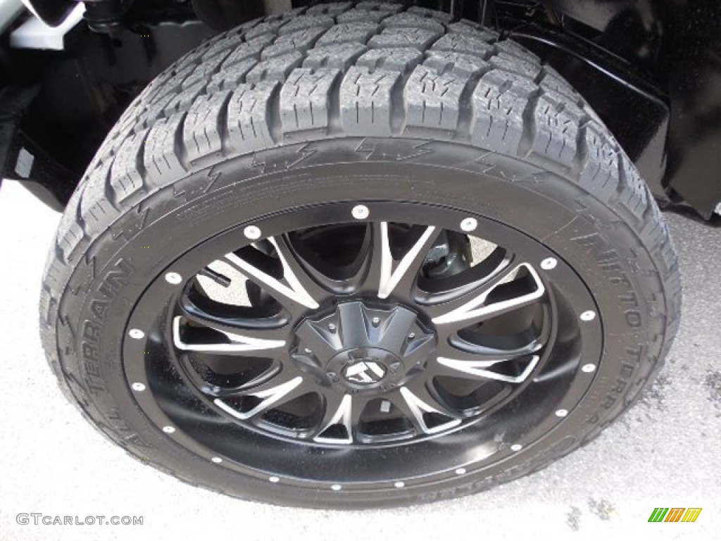 2013 Jeep Wrangler Unlimited Sahara 4x4 Custom Wheels Photos