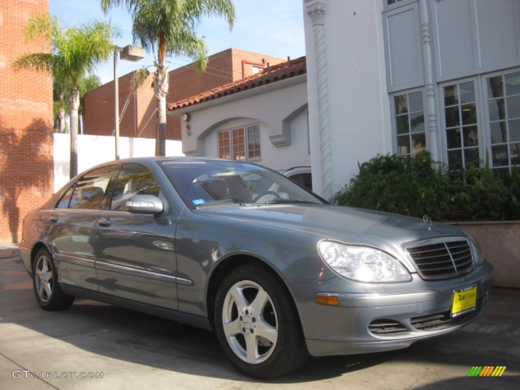 2005 S 500 Sedan - Granite Grey Metallic / Charcoal photo #1