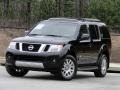 2008 Super Black Nissan Pathfinder LE V8  photo #2