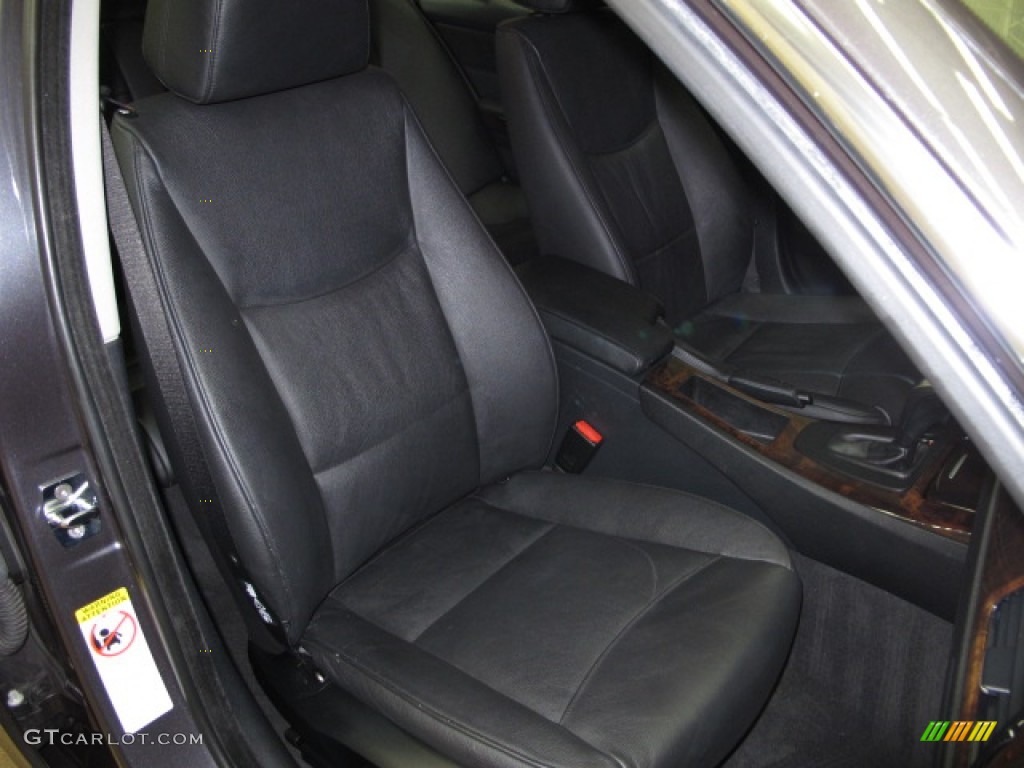 2006 3 Series 330xi Sedan - Sparkling Graphite Metallic / Black photo #18