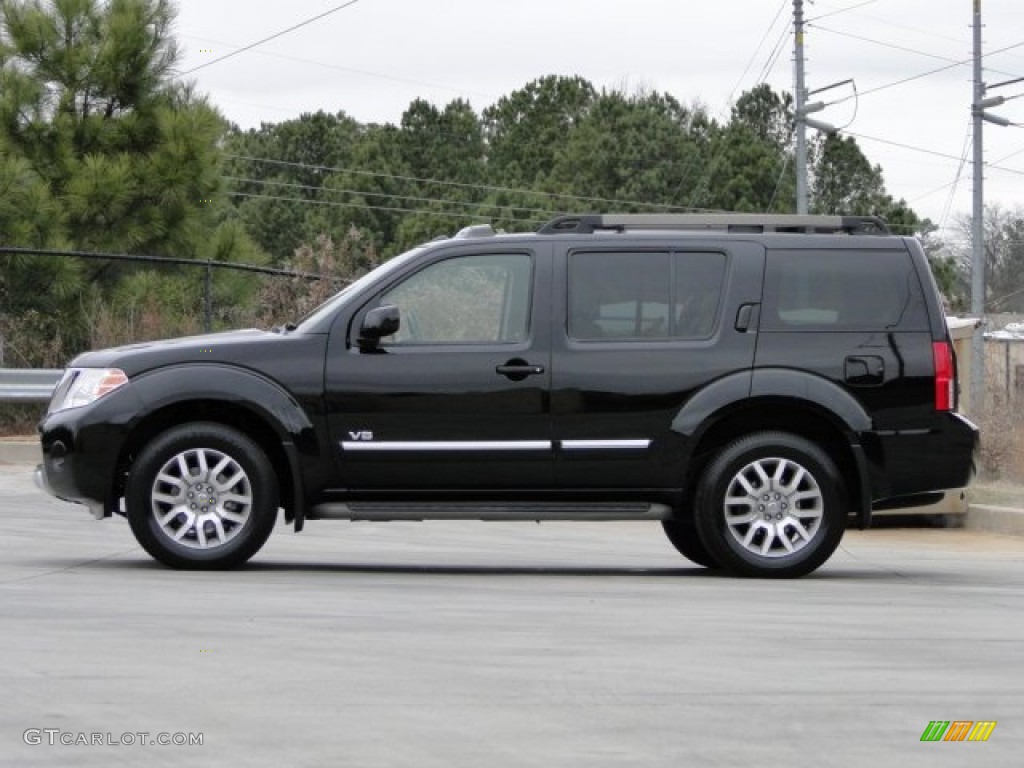 Super Black 2008 Nissan Pathfinder LE V8 Exterior Photo #89415806