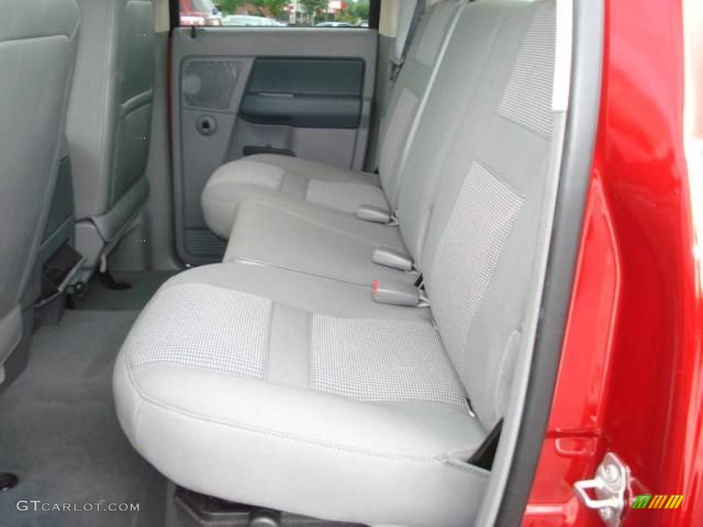 2007 Ram 1500 Big Horn Edition Quad Cab 4x4 - Inferno Red Crystal Pearl / Medium Slate Gray photo #7