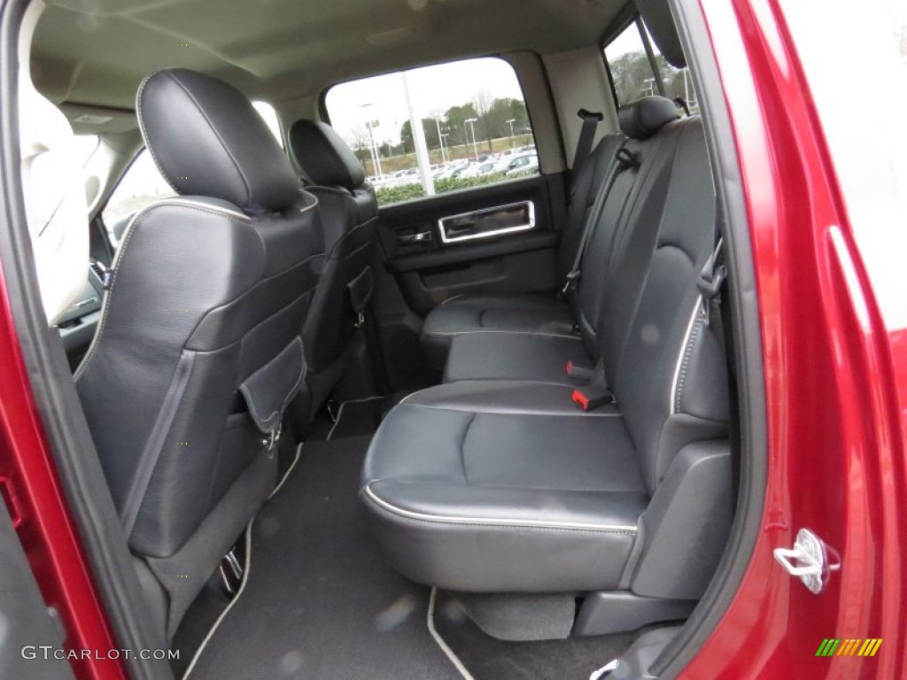 2012 Ram 1500 Laramie Limited Crew Cab - Deep Cherry Red Crystal Pearl / Dark Slate Gray photo #13