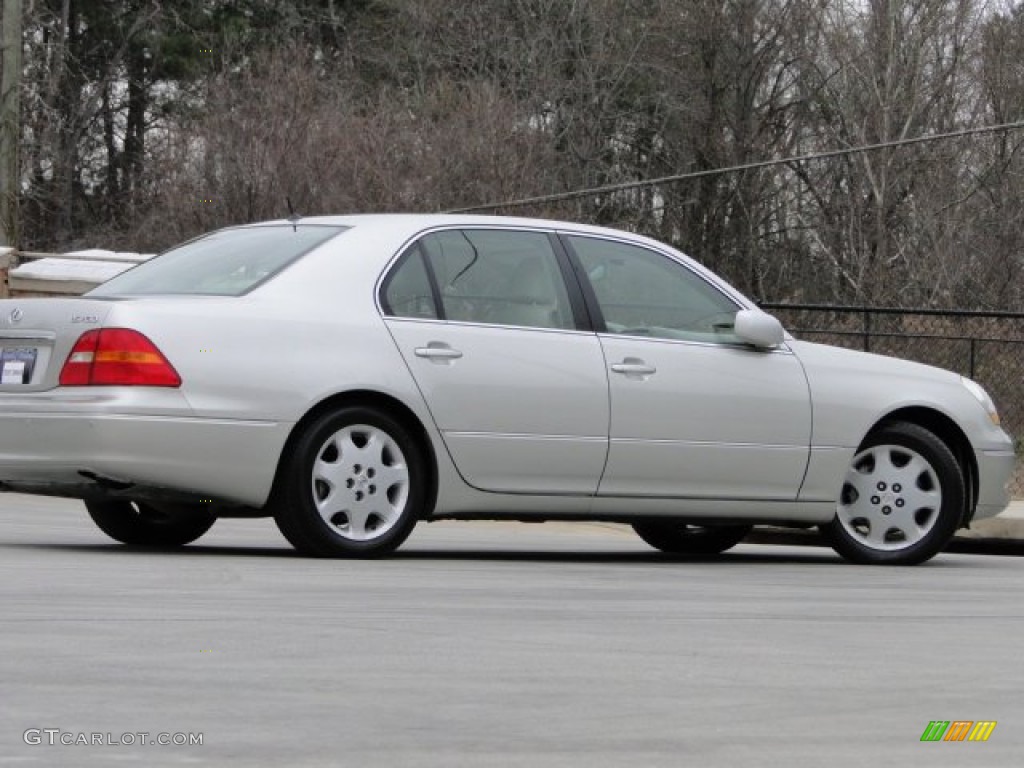 2001 LS 430 - Millenium Silver Metallic / Ecru Beige photo #11