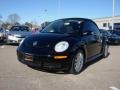 Black 2008 Volkswagen New Beetle SE Convertible