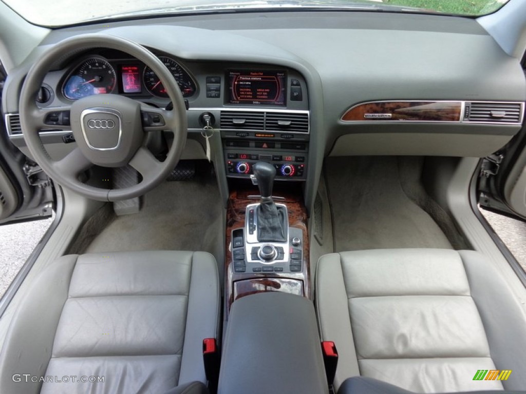 2006 Audi A6 3.2 quattro Sedan Platinum Dashboard Photo #89417492