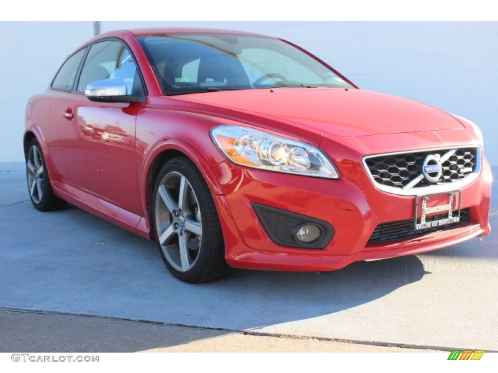 2011 C30 T5 R-Design - Passion Red / R Design Off Black/Calcite Flextec photo #1