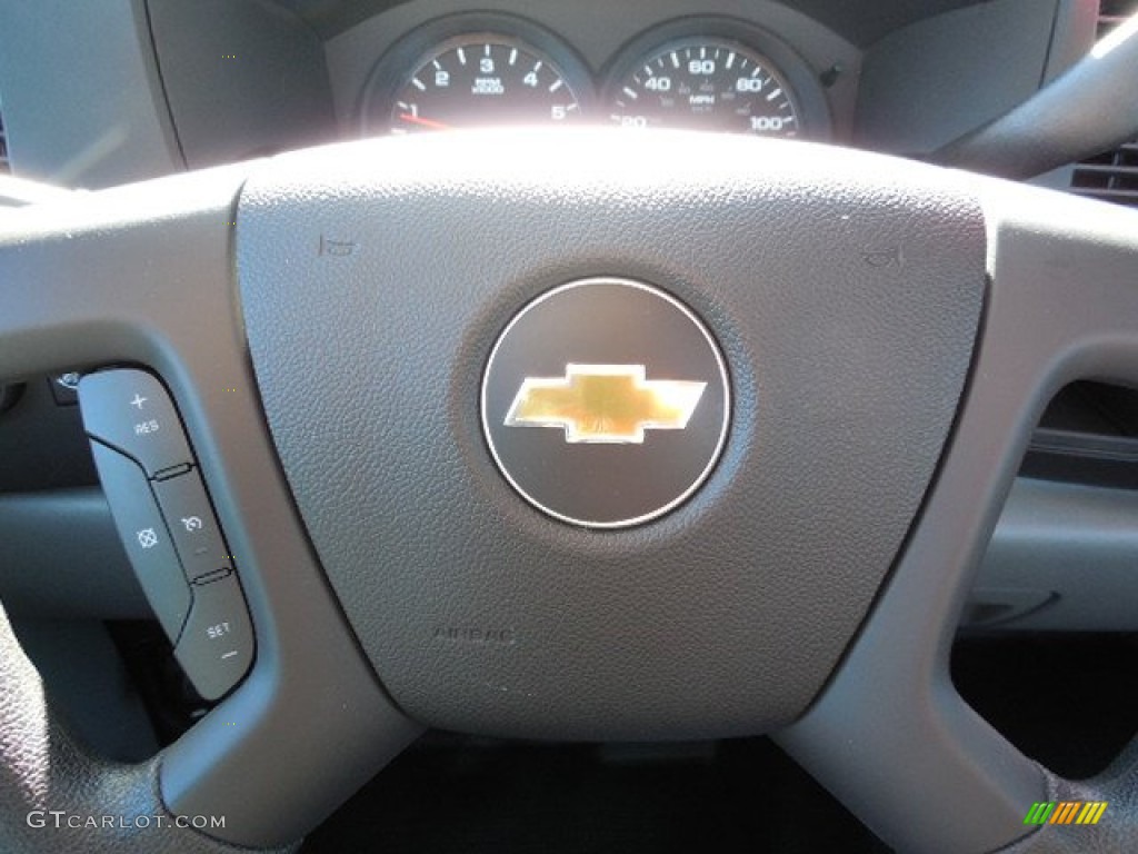 2013 Silverado 1500 Work Truck Regular Cab - Blue Topaz Metallic / Dark Titanium photo #20