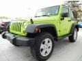 2012 Gecko Green Jeep Wrangler Sport 4x4 #89410339