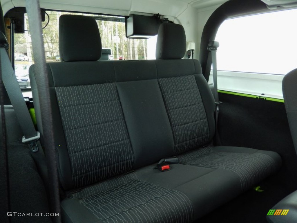 2012 Wrangler Sport 4x4 - Gecko Green / Black photo #15