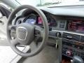 2006 Audi A6 Platinum Interior Steering Wheel Photo