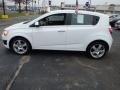 2013 Summit White Chevrolet Sonic LTZ Hatch  photo #6