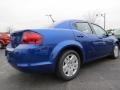 2014 Blue Streak Pearl Dodge Avenger SE  photo #3