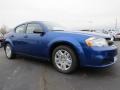 2014 Blue Streak Pearl Dodge Avenger SE  photo #4