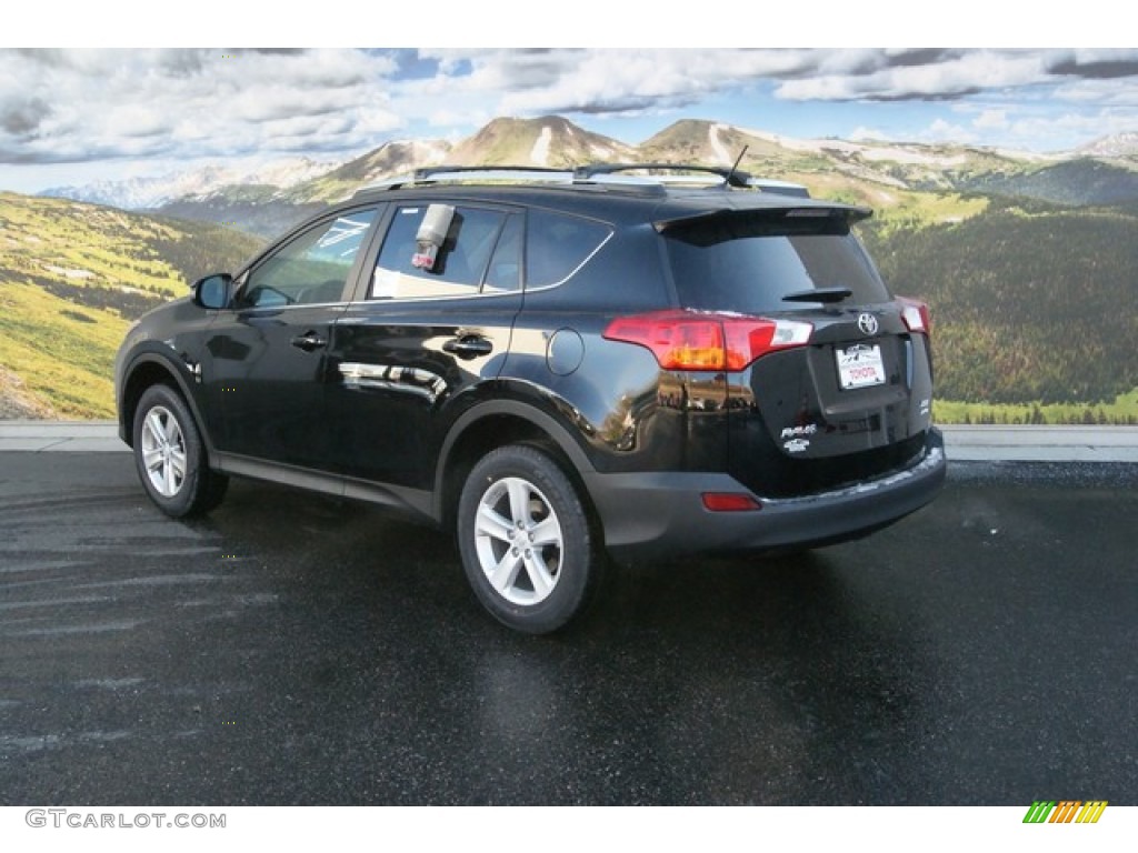 2013 RAV4 XLE AWD - Black / Black photo #3
