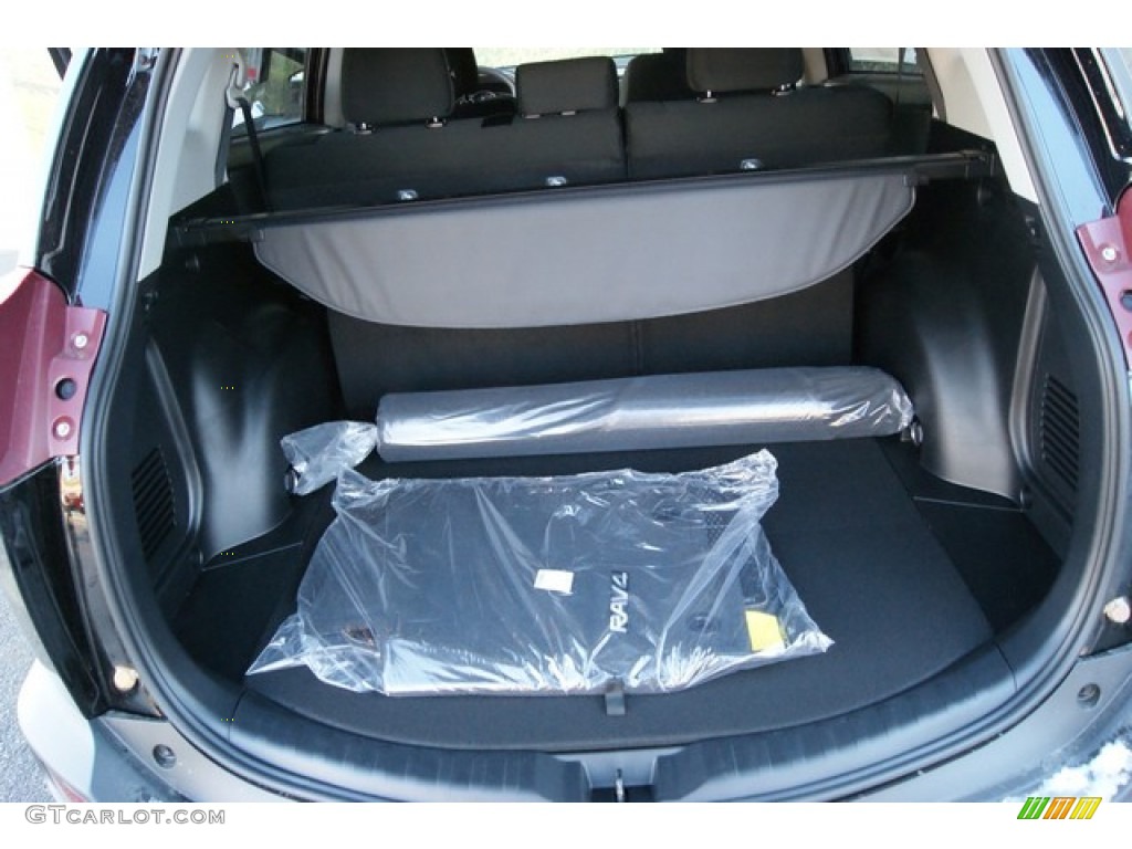 2013 RAV4 XLE AWD - Black / Black photo #8