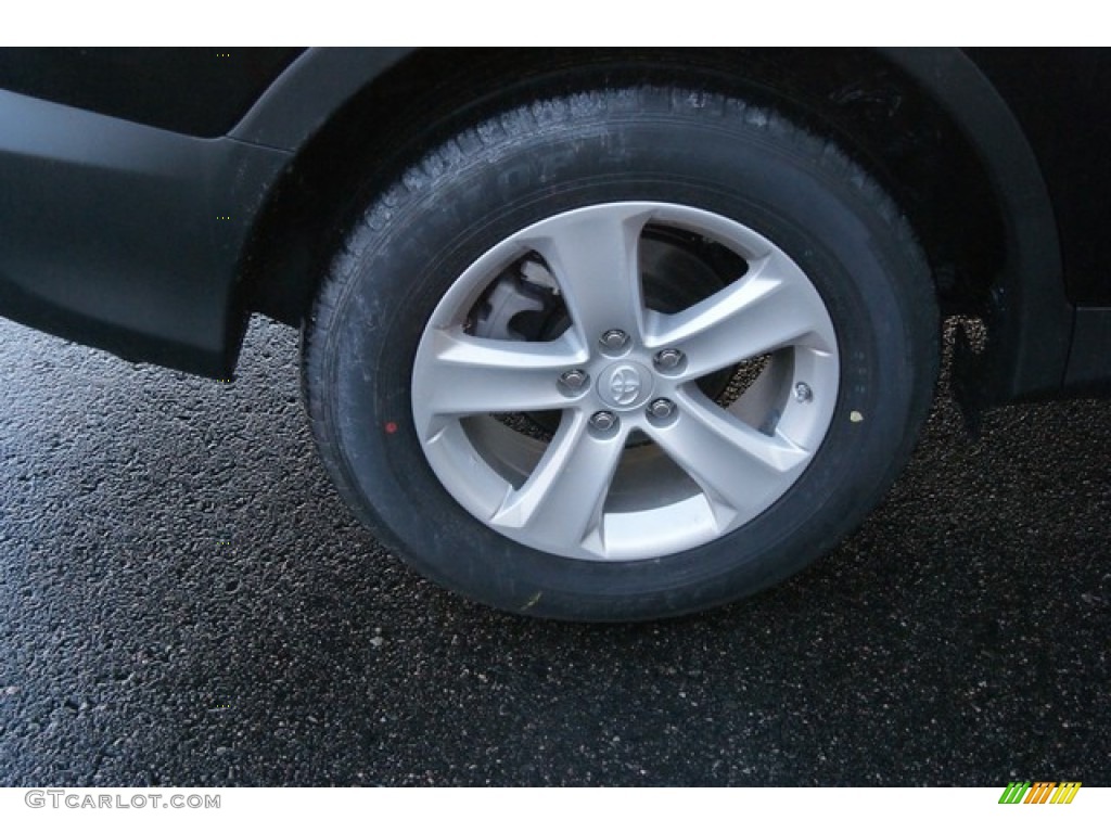 2013 RAV4 XLE AWD - Black / Black photo #9