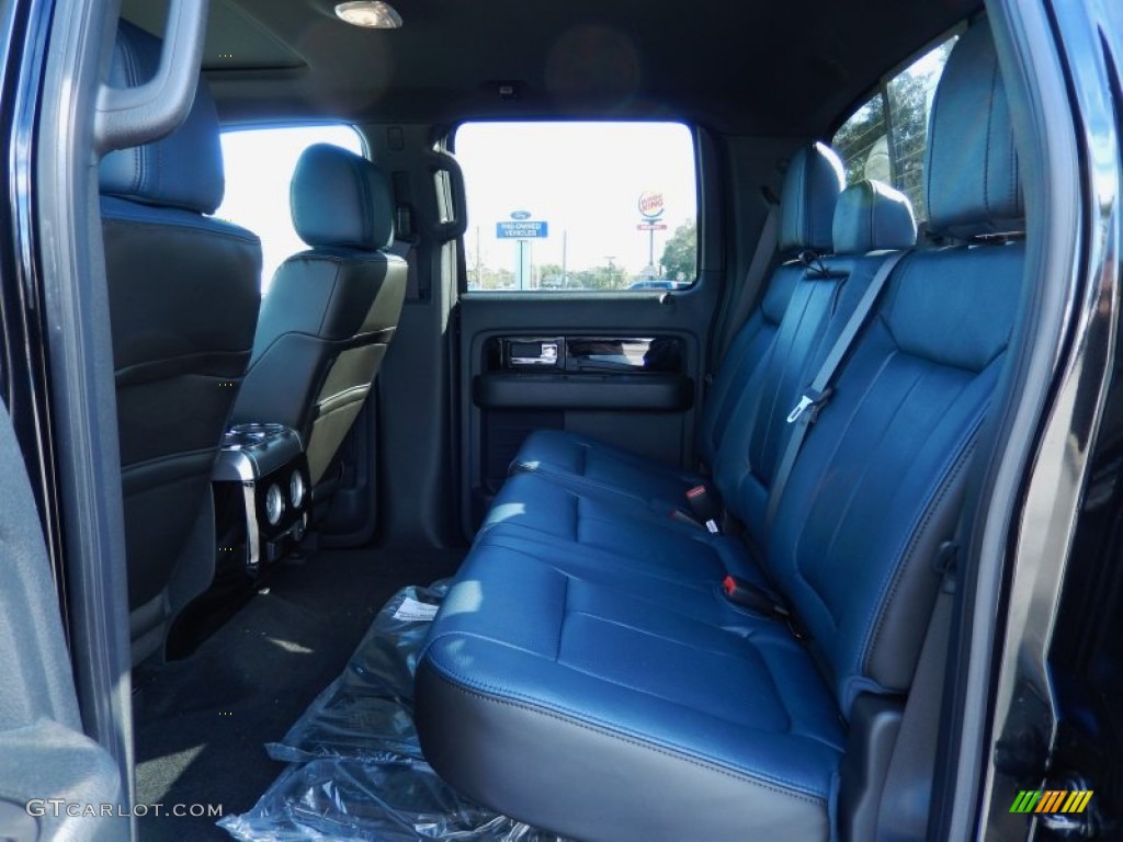 2014 Ford F150 Limited SuperCrew Rear Seat Photo #89421551