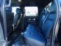 Limited Marina Blue Leather Rear Seat Photo for 2014 Ford F150 #89421551