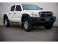 Super White 2009 Toyota Tacoma V6 PreRunner Double Cab