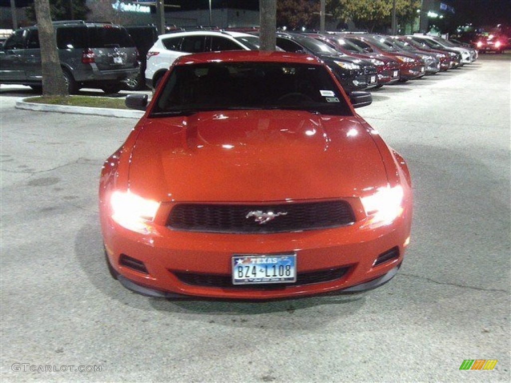 2011 Mustang V6 Coupe - Race Red / Charcoal Black photo #1
