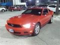 2011 Race Red Ford Mustang V6 Coupe  photo #2