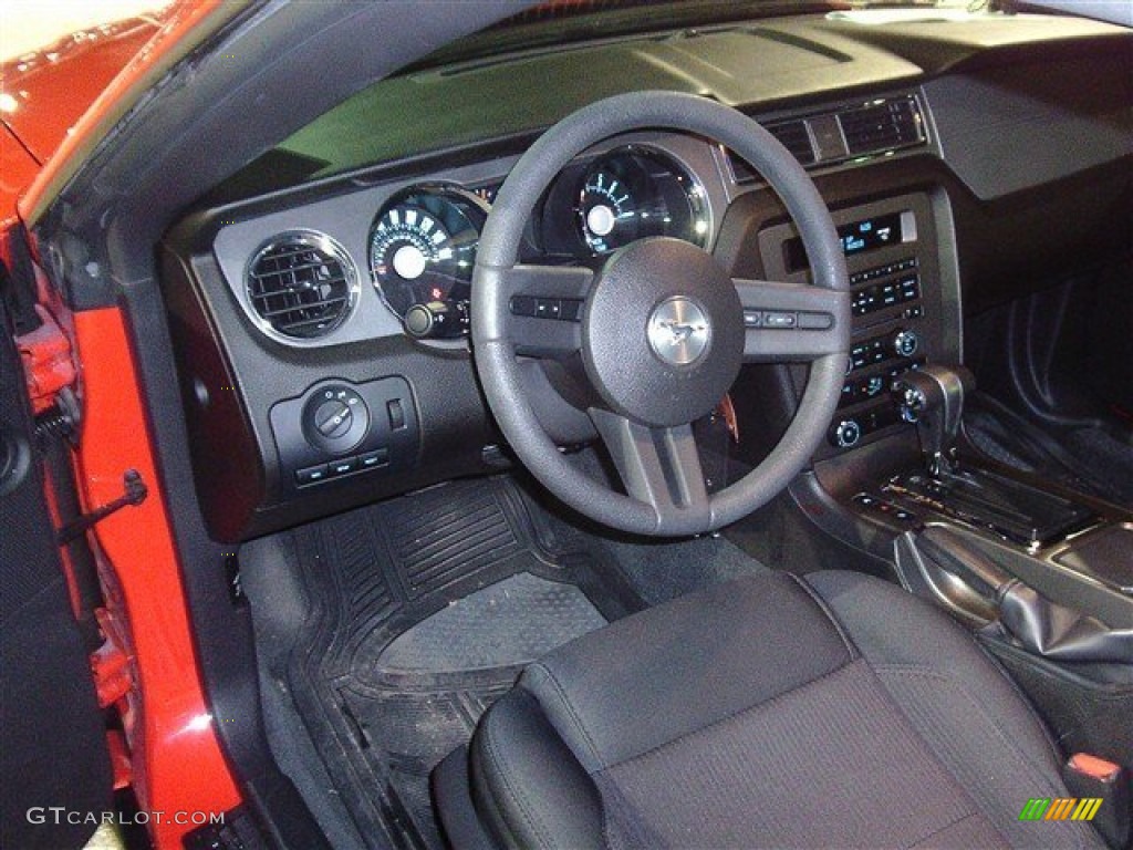 2011 Mustang V6 Coupe - Race Red / Charcoal Black photo #21