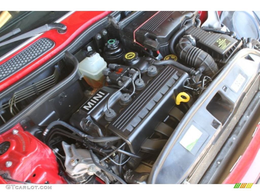 2005 Cooper Hardtop - Chili Red / Panther Black photo #30