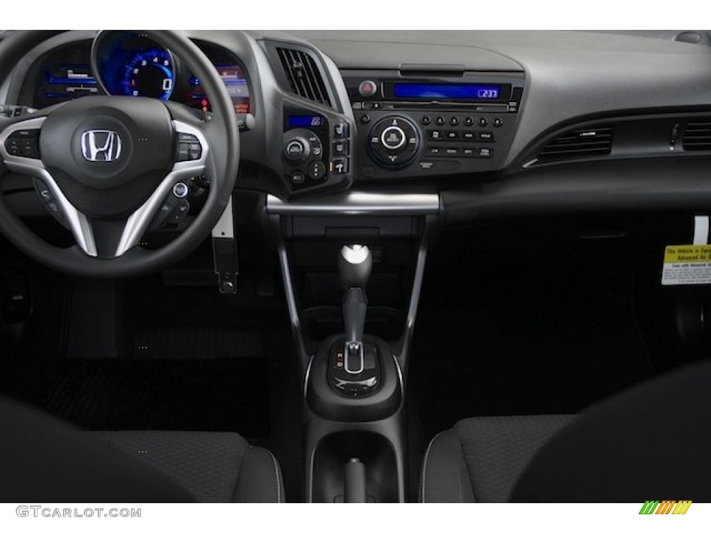 2014 Honda CR-Z Hybrid Black Dashboard Photo #89423342