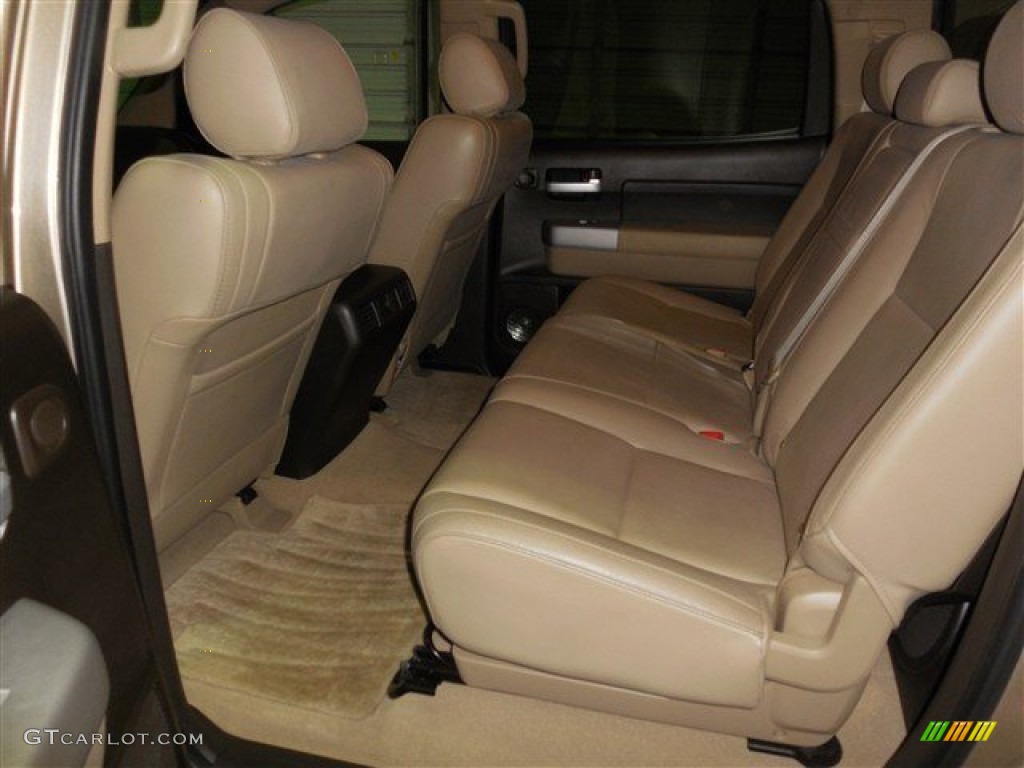 2007 Tundra Limited CrewMax - Desert Sand Mica / Beige photo #21