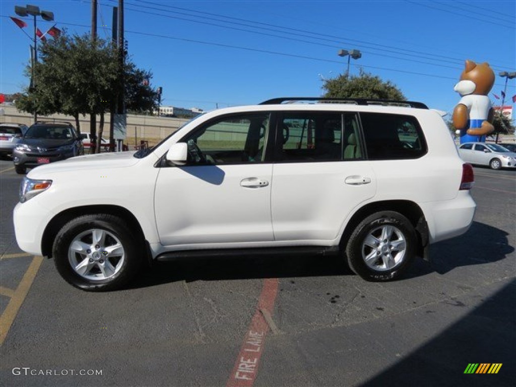 Super White 2008 Toyota Land Cruiser Standard Land Cruiser Model Exterior Photo #89425271