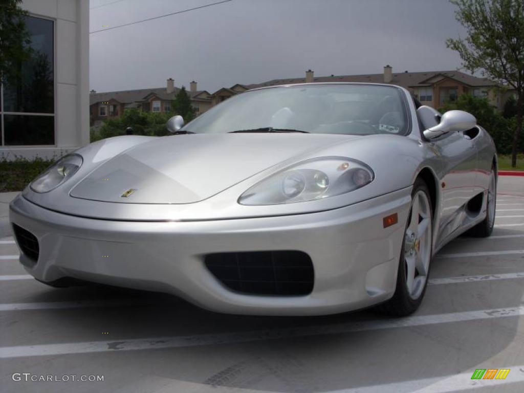2002 360 Spider F1 - Silver / Black photo #2