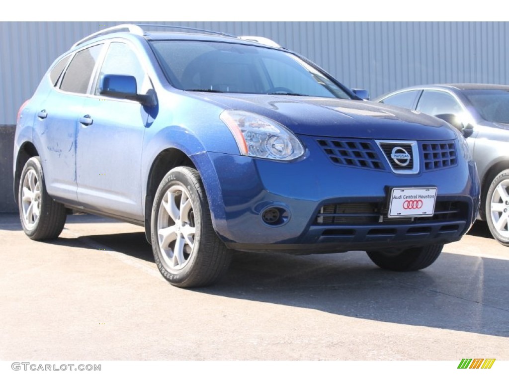 2009 Rogue SL - Indigo Blue / Gray photo #1