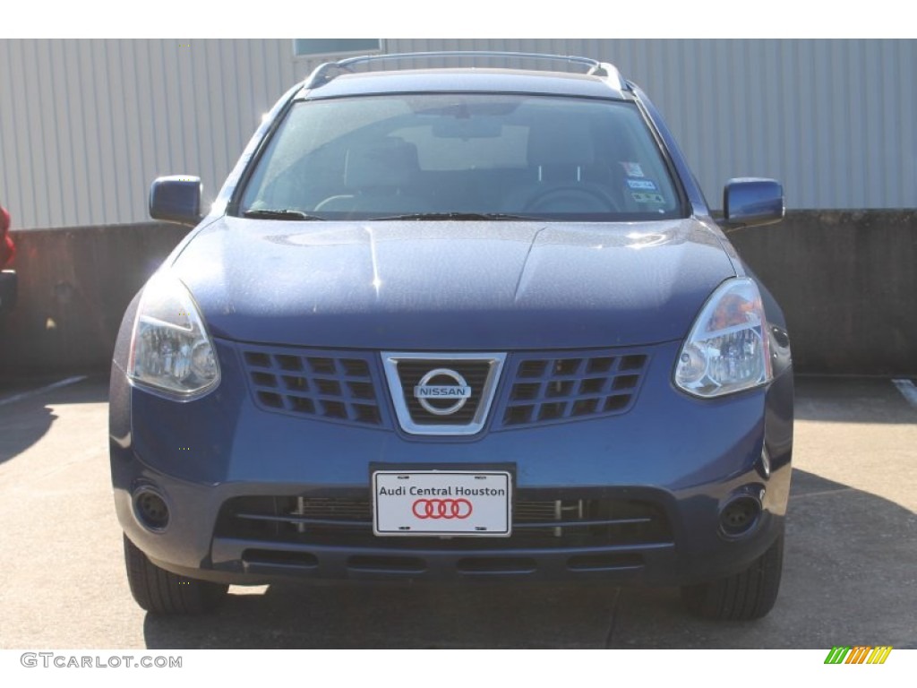 2009 Rogue SL - Indigo Blue / Gray photo #2