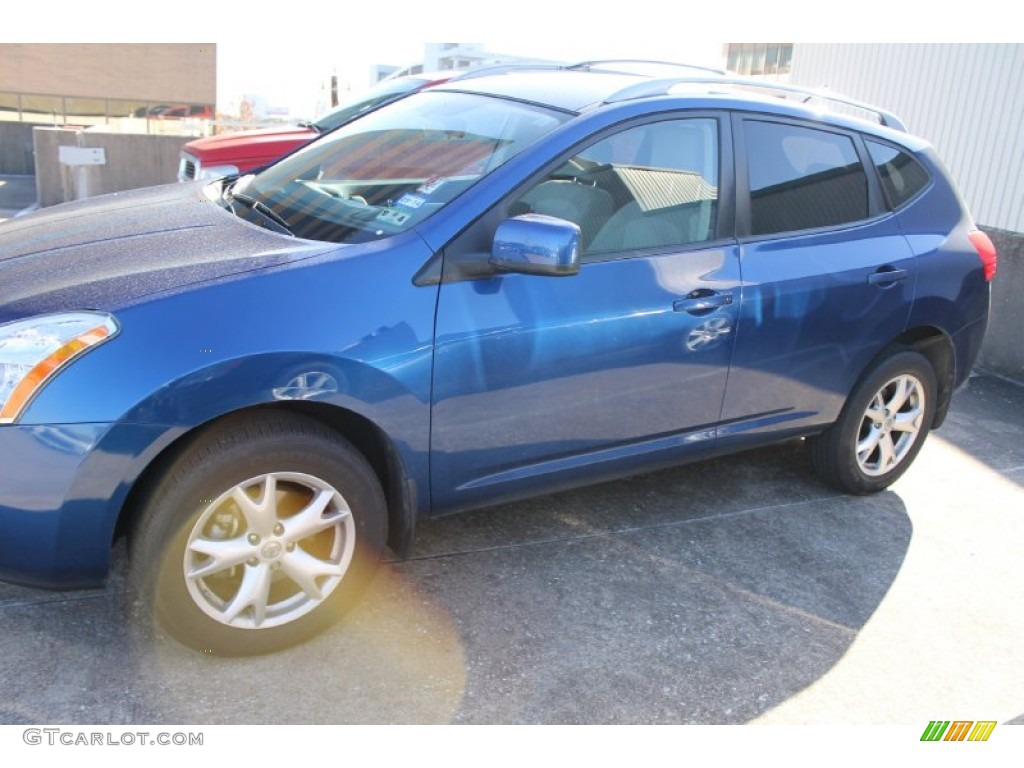 2009 Rogue SL - Indigo Blue / Gray photo #5