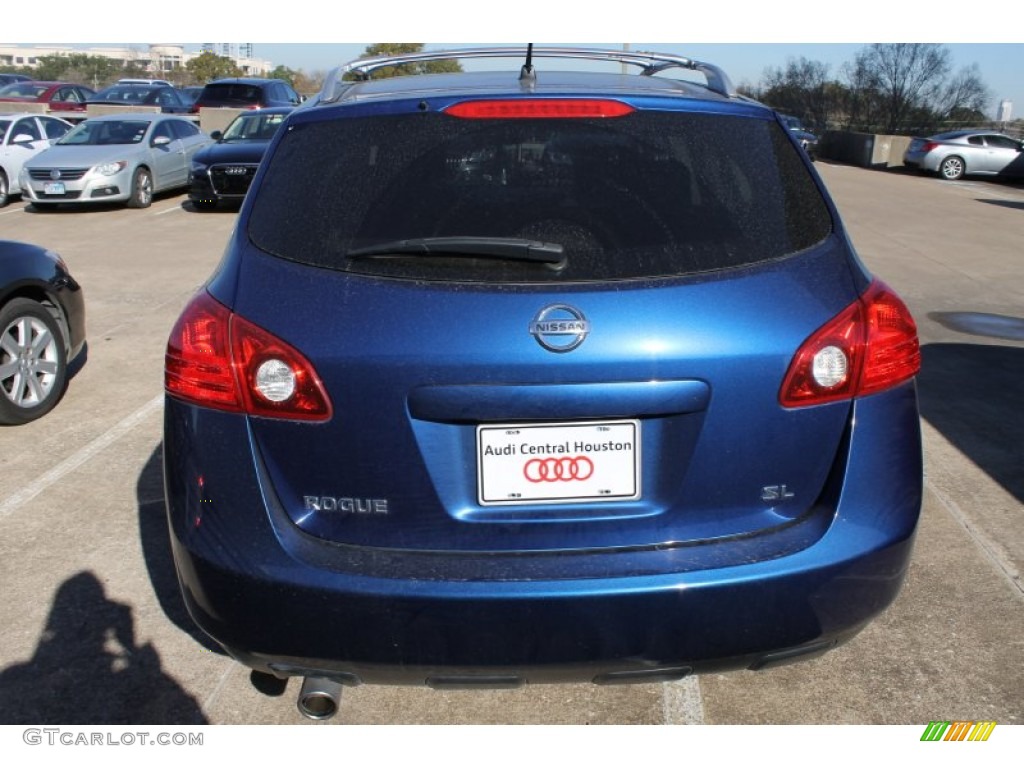 2009 Rogue SL - Indigo Blue / Gray photo #7