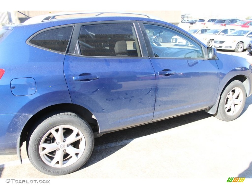 2009 Rogue SL - Indigo Blue / Gray photo #9