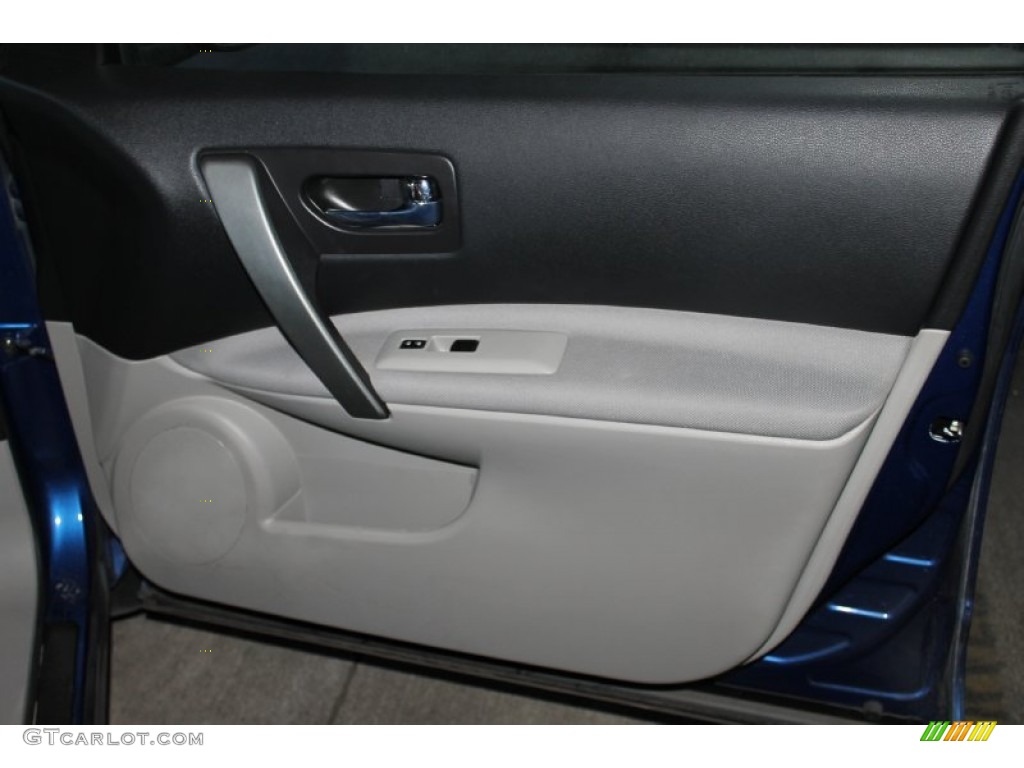 2009 Rogue SL - Indigo Blue / Gray photo #25