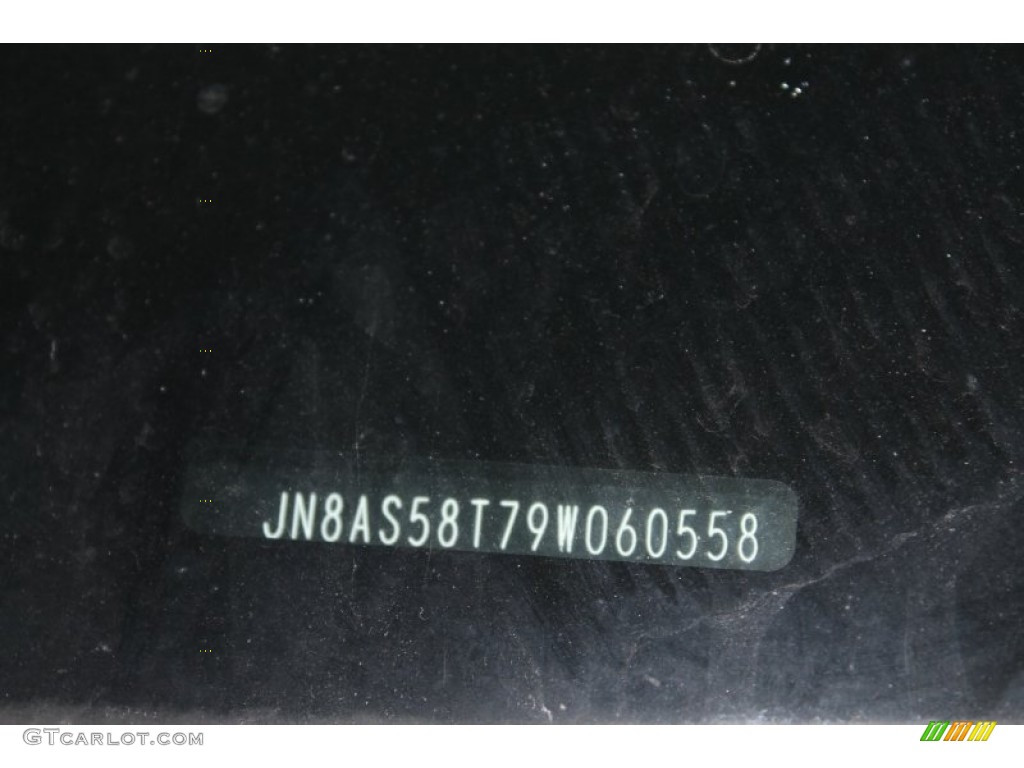 2009 Rogue SL - Indigo Blue / Gray photo #28