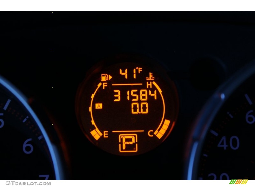 2009 Rogue SL - Indigo Blue / Gray photo #29