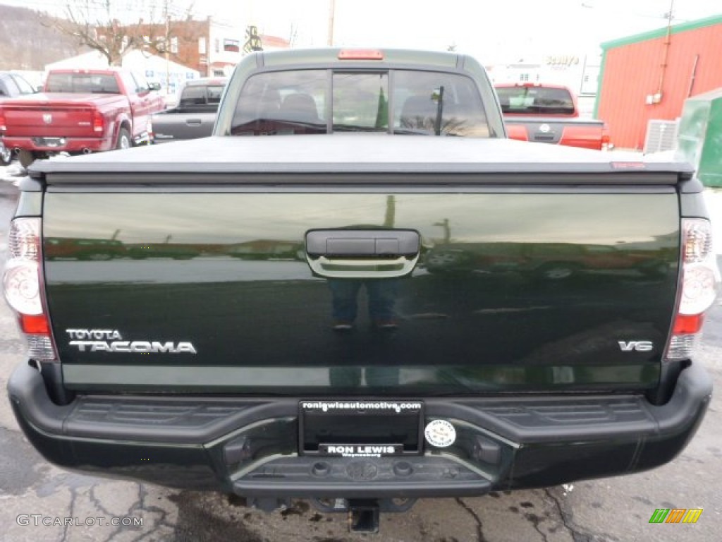 2013 Tacoma V6 TRD Sport Access Cab 4x4 - Spruce Green Mica / Graphite photo #4