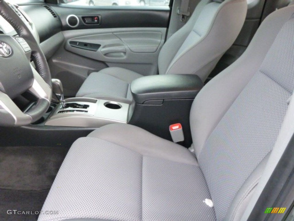 2013 Tacoma V6 TRD Sport Access Cab 4x4 - Spruce Green Mica / Graphite photo #11