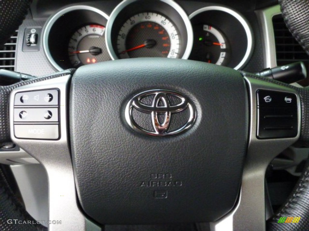 2013 Tacoma V6 TRD Sport Access Cab 4x4 - Spruce Green Mica / Graphite photo #15