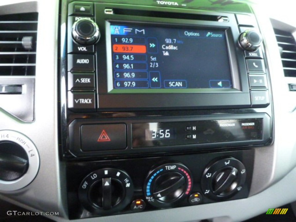 2013 Tacoma V6 TRD Sport Access Cab 4x4 - Spruce Green Mica / Graphite photo #16