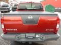 2012 Lava Red Nissan Frontier S Crew Cab 4x4  photo #4