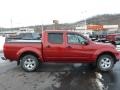 2012 Lava Red Nissan Frontier S Crew Cab 4x4  photo #7