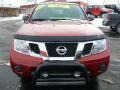 Lava Red - Frontier S Crew Cab 4x4 Photo No. 9