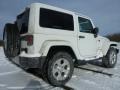 2014 Bright White Jeep Wrangler Sahara 4x4  photo #5