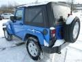 2014 Hydro Blue Pearl Coat Jeep Wrangler Sport 4x4  photo #3