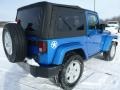 2014 Hydro Blue Pearl Coat Jeep Wrangler Sport 4x4  photo #5